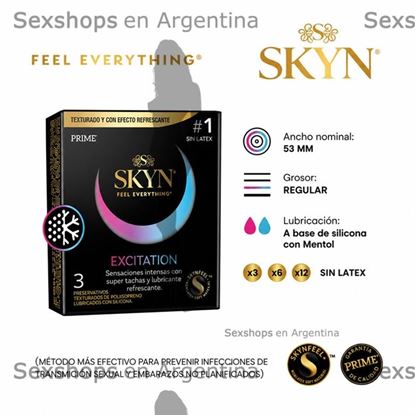 Preservativo SKYN Excitacion